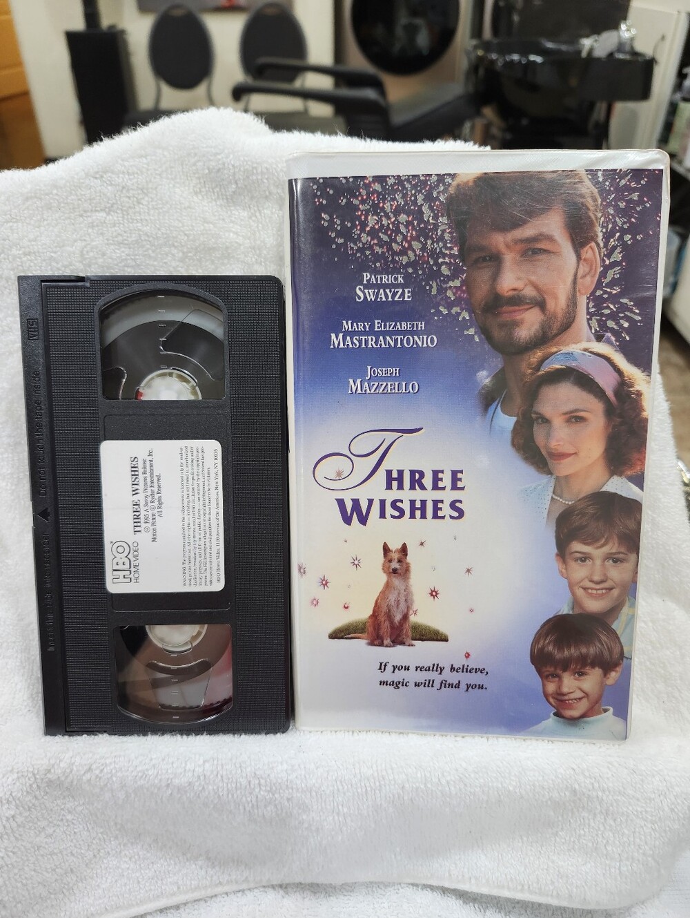 Vintage 1995 "Three Wishes" VHS Tape
